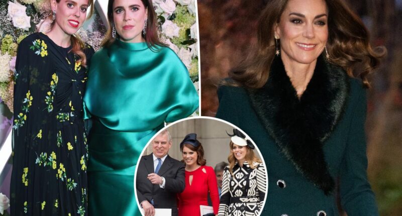 Princesses Beatrice and Eugenie decline invitation to Kate Middleton's Christmas carol service