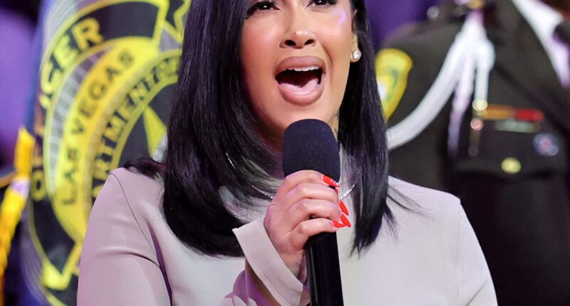 The Mic Was On! Queen Naija Stuns With Powerful National Anthem Performance At NBA Cup Final (WATCH)