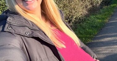 Rebecca Adlington has admitted she is struggling with her emotionally hard pregnancy as she opened up ahead of welcoming her third child