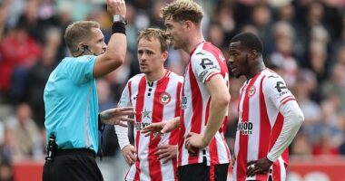 Revealed: The 22 Premier League stars who are just one yellow away from getting Christmas off