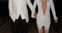 Rita Ora and husband Taika Waititi put on a loved-up display at the 2025 Fashion Awards' afterparty at London's at Rosewood Chancery on Monday evening