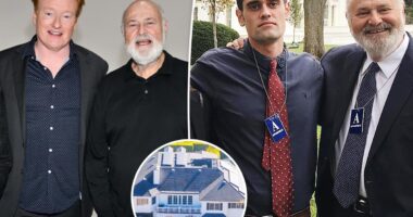 Rob Reiner's son Nick asked A-listers these strange three questions at Conan O'Brien's Christmas party