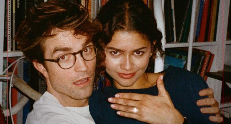 Robert Pattinson and Zendaya ‘get engaged’ with fake notice in Boston Globe newspaper