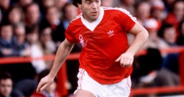 Forest hero Robertson helped deliver two European Cups