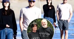 Romy and Jake Reiner put on united front in first photos together since Rob and Michele's murders