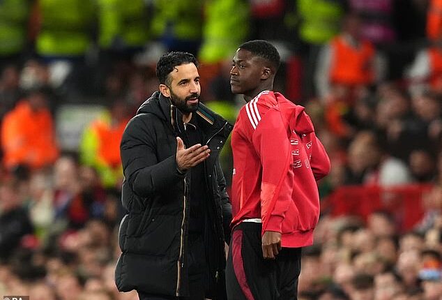 Ruben Amorim has sent a message to Kobbie Mainoo with the star wanting to leave Man United