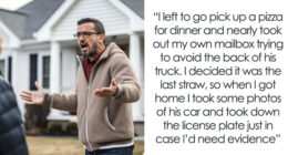 Rude Guy Keeps Blocking Fire Hydrant And Driveway, Neighbor Spoils His Party By Calling The Cops