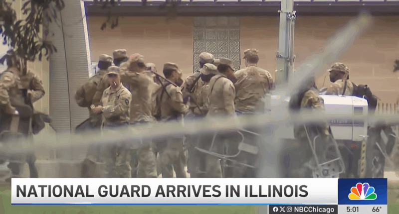 National Guard in Chicago.