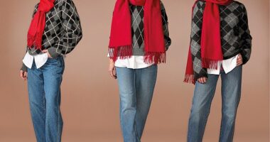 SPOT THE DUPE: One of these argyle knits costs £25, and another is more than £1,500. Can you tell which is which?