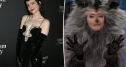 Sarah Sherman dresses up as the viral drunk raccoon in chaotic 'SNL' skit