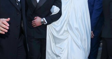 Adam Peatyhas officially joined the Ramsay family after tying the knot with chef Gordon's daughter Holly on December 27