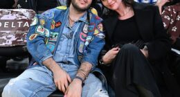 Selena Gomez and Benny Blanco celebrated just over two months of marriage with a loving kiss on Sunday as they watched the Los Angeles Lakers take on the New Orleans Pelicans
