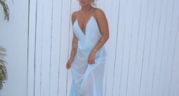 Tammy Hembrow ensured all eyes were firmly on her on Tuesday as she unveiled a series of sizzling snaps to social media