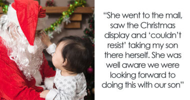 Step-Grandma Sneaks Baby To Santa While Watching Him, Loses Babysitting Privileges Forever