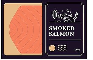 100g smoked salmon, £2.49