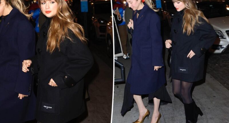 Taylor Swift enjoys girls' night out with Este Haim ahead of her 36th birthday