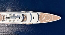 A typical offering: a 203ft superyacht named Sea Owl, selling second-hand for $90 million (£67 million)