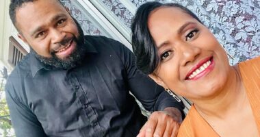 Anaseini Waqavuki, 38, and Anare Vunitabua, 47, (pictured together) were in a relationship for six years before she broke things off two months ago