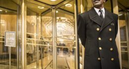 Tipping doormen for the holidays is an annual tradition in New York City (stock image)