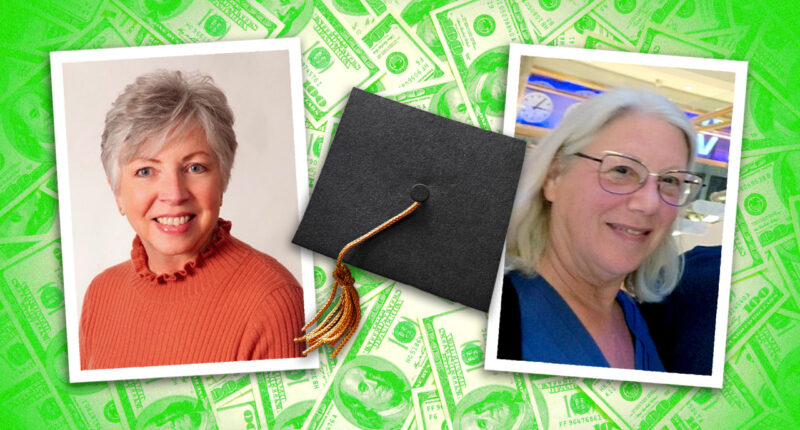 They’re in their 60s and still paying off student loans. College debt in America now lasts a lifetime.