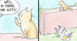This Cartoonist Perfectly Captures What It’s Like To Live With Cats (20 Pics)
