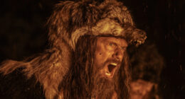 This Christmas, Give Yourself the Gift of Seeing a Skarsgård Fight Naked on a Volcano