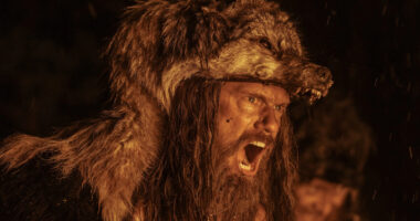 This Christmas, Give Yourself the Gift of Seeing a Skarsgård Fight Naked on a Volcano