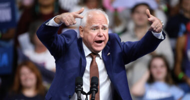 Tim Walz Complains That Calling Him Retarded Will Lead to Violence.