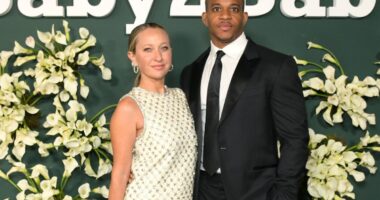 Tobey Maguire’s ex-wife, Jennifer Meyer, is expecting her first child with Geoff Ogunlesi at 48