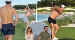 Tom Brady spends shirtless holidays with son Jack after ex Gisele Bündchen’s secret wedding