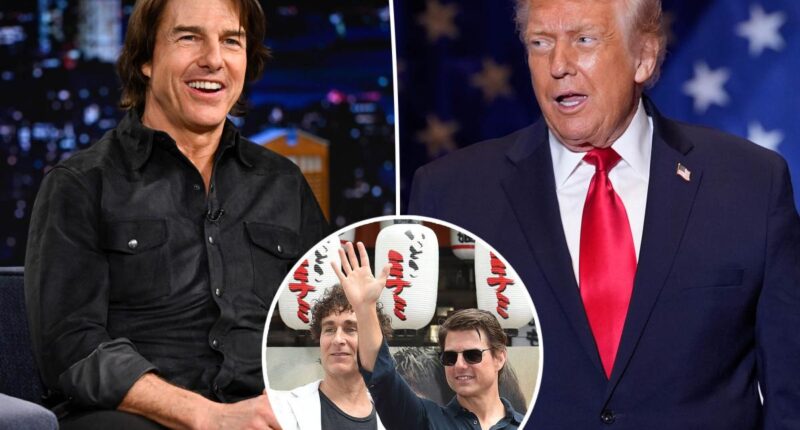 Tom Cruise didn't want to ask Donald Trump for a favor to get his outer space movie off ground: source