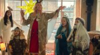 Toni Collette and Andrea Riseborough Reveal Their Favorite Christmas Movies