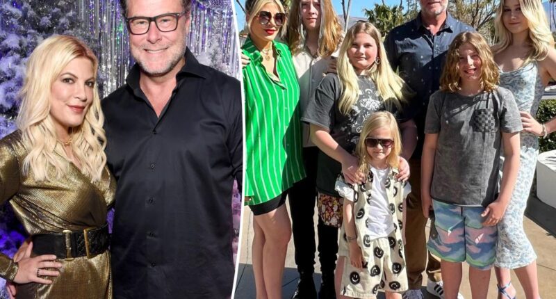 Tori Spelling reflects on co-parenting relationship with Dean McDermott