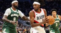 Trailblazers' Jerami Grant Amongst Top Trade Targets for the Bucks