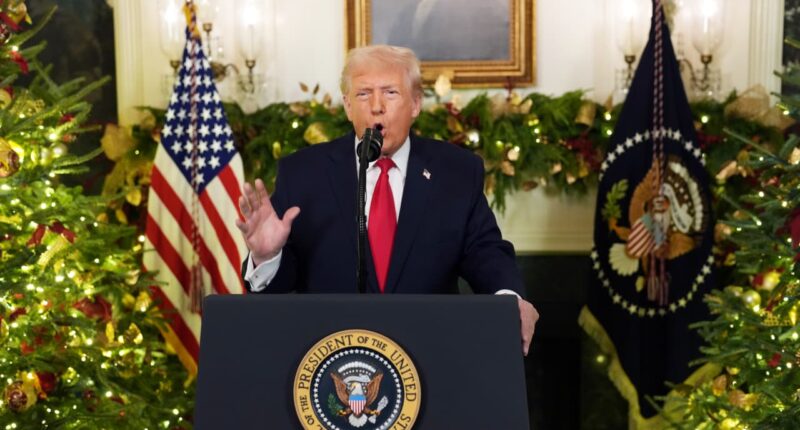 Trump announces $1,776 ‘warrior dividend’ for U.S. troops as economic worries persist