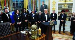 Trump takes another shot at Jimmy Kimmel as he boasts about Kennedy Center hosting gig: ‘I’m sure they’ll give me great reviews’