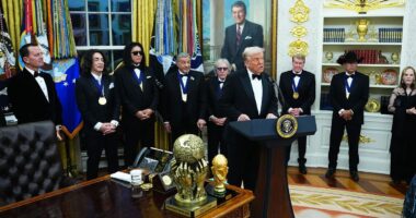 Trump takes another shot at Jimmy Kimmel as he boasts about Kennedy Center hosting gig: ‘I’m sure they’ll give me great reviews’