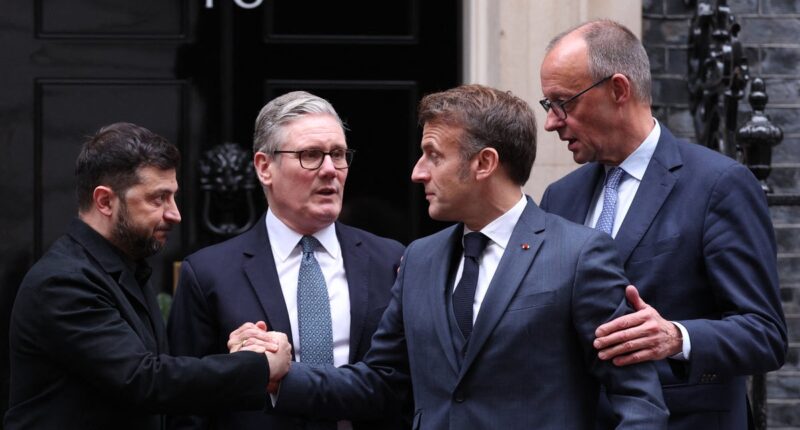 Ukraine-Russia war live: Zelensky says he has no right to give up land after European allies pledge support