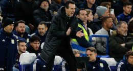Unai Emery insisted Aston Villa were not in the title race despite their 2-1 win at Chelsea