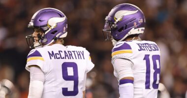 Vikings' Justin Jefferson Sounds Off on J.J. McCarthy's "Nine" Persona