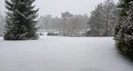 Where wintry showers and ice will hit UK on New Year’s Day after Met Office weather warning