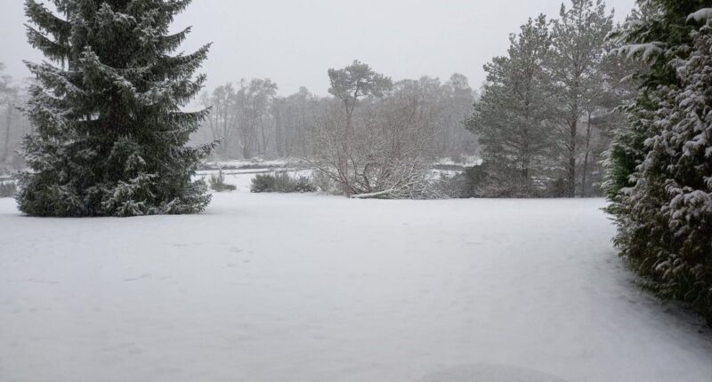 Where wintry showers and ice will hit UK on New Year’s Day after Met Office weather warning