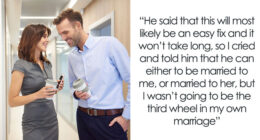 Woman Refuses To Be 3rd Wheel In Her Own Marriage, Demands Hubby Choose Between Her And Work-Wife