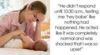Woman Rethinks Her Relationship After Her BF Ditches Her With A Newborn To Party For Over 18 Hours