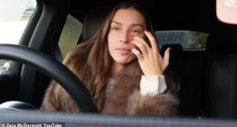 Zara McDermott has revealed her father is in a 'pretty bad way' after being left 'traumatised' following major surgery