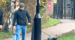 Zendaya and her fiancé Tom Holland headed out for a walk in Richmond Park as they prepare to spend Christmas with his family