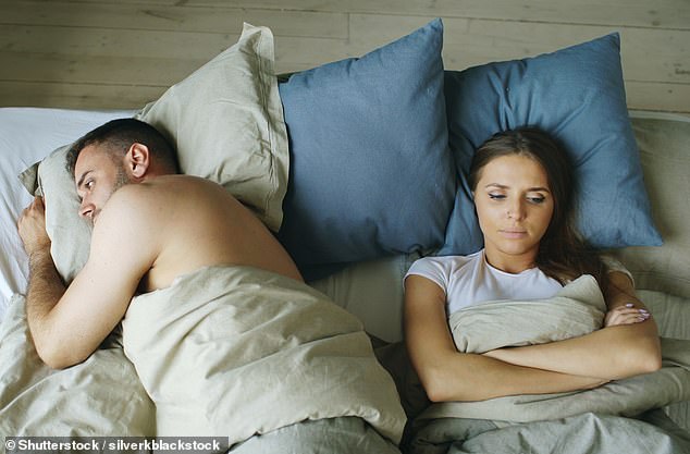 A woman asks Daily Mail columnist Jana Hocking about her husband's lack of sex drive (stock image)