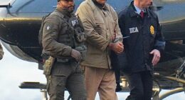 Venezuelan President Nicolas Maduro (middle) was captured by the US on January 3
