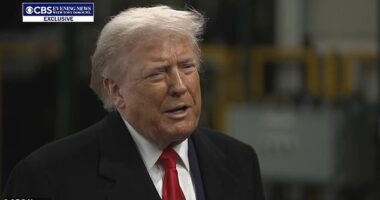 President Donald Trump sent a heartfelt message to Renee Good's father, who is a supporter of his, during a CBS News interview on Tuesday