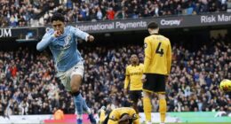 Manchester City vs Wolves - Premier League LIVE: Latest score and updates as £67m City star scores for FIRST TIME in the league this season - after Granit Xhaka lost his head